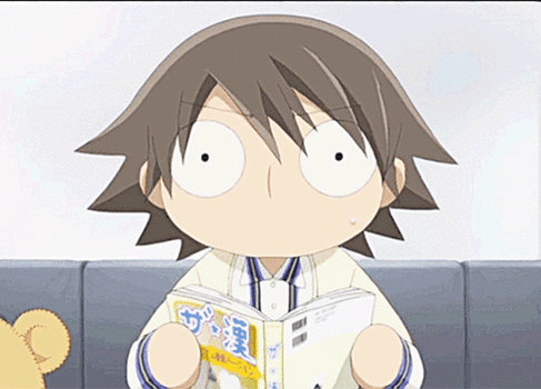 Junjou Romantica GIF - Misaki cute blink