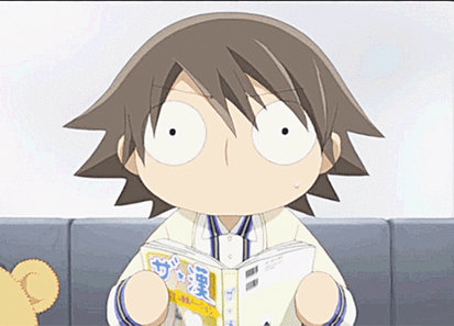 Junjou Romantica GIF - Misaki cute blink