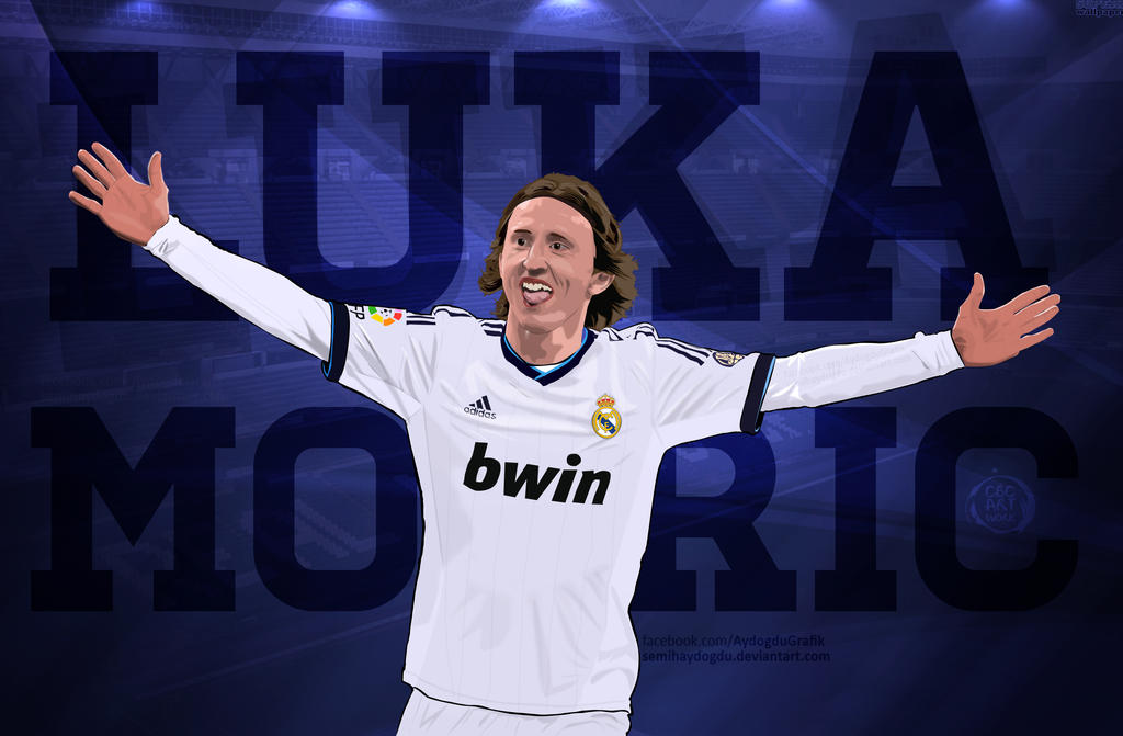 Luka Modric Vector by SemihAydogdu on DeviantArt