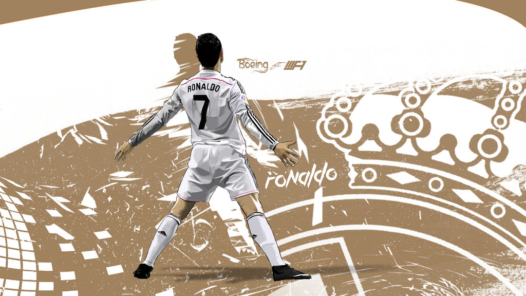 Cristiano Ronaldo Vector Wallpaper