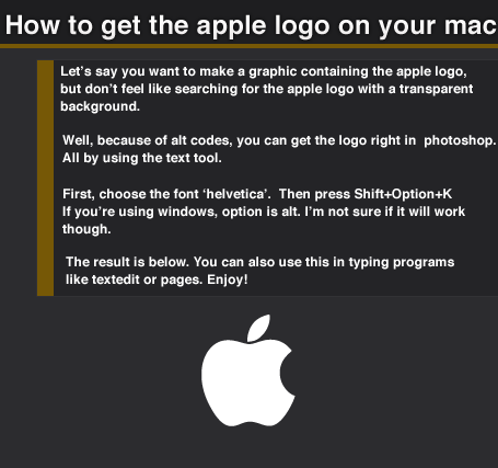 Alt key codes for mac Alt key codes for mac