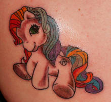 my little pony tattoo