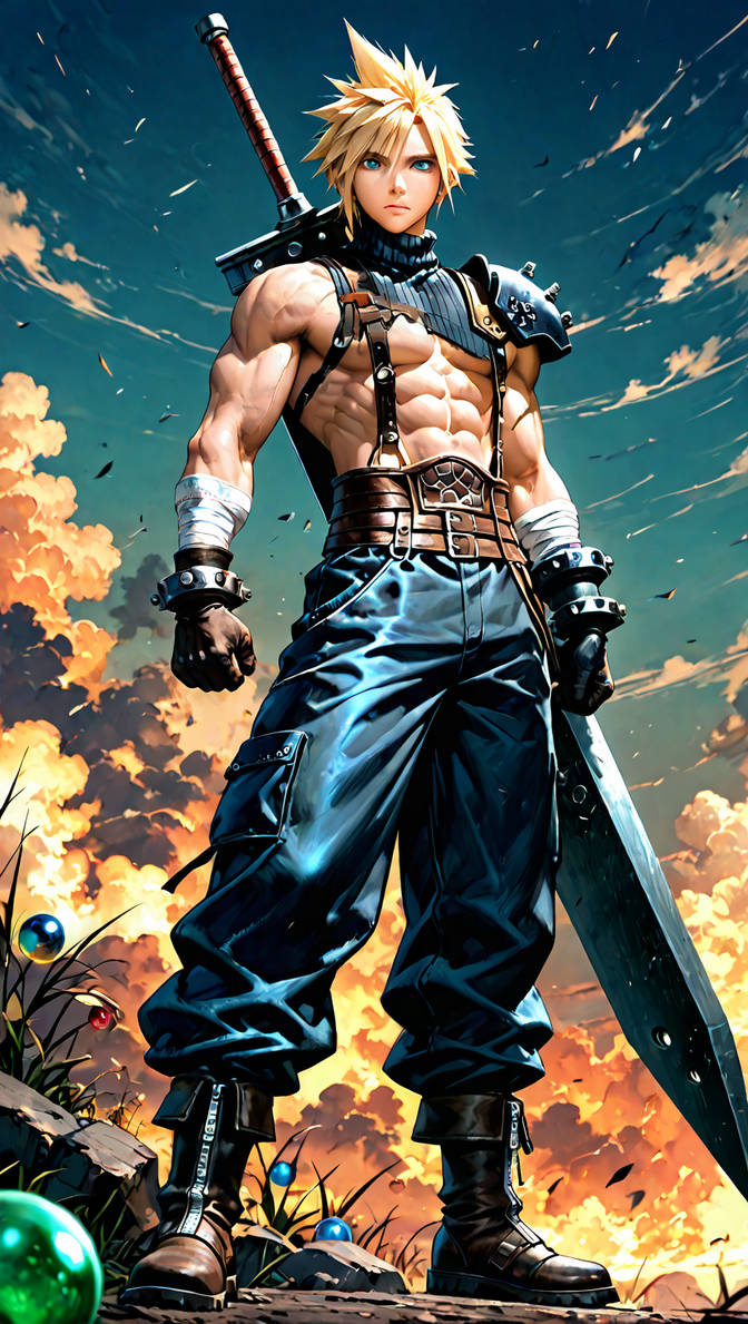 Cloud Strife (7) by Aurora4rt on DeviantArt