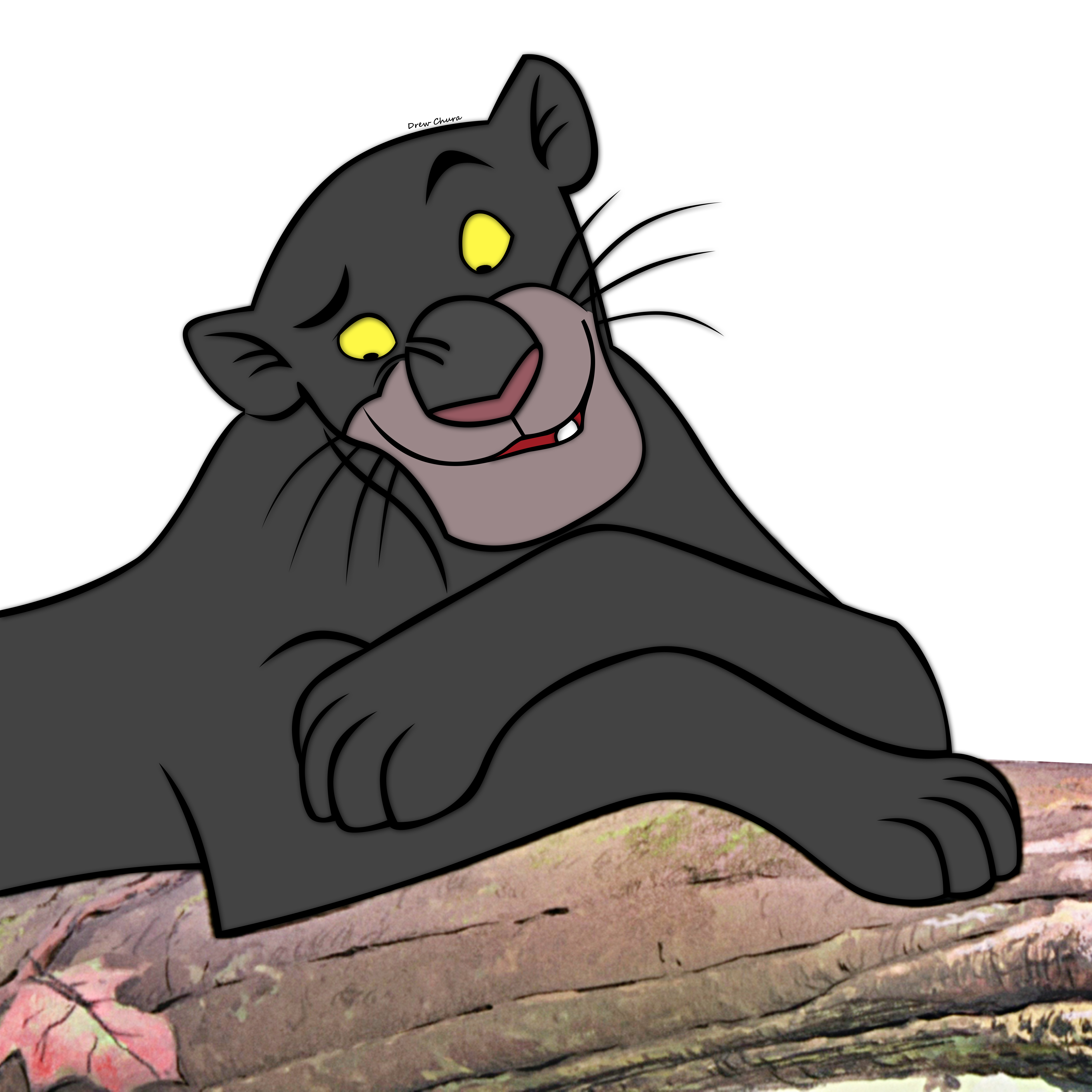 Bagheera from Disney's The Jungle Book. by Spazplayer20 on DeviantArt