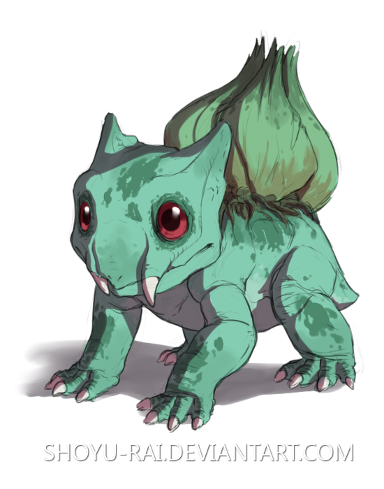 Bulbasaur by Shoyu-Rai on DeviantArt Bulbasaur by Shoyu-Rai on DeviantArt
