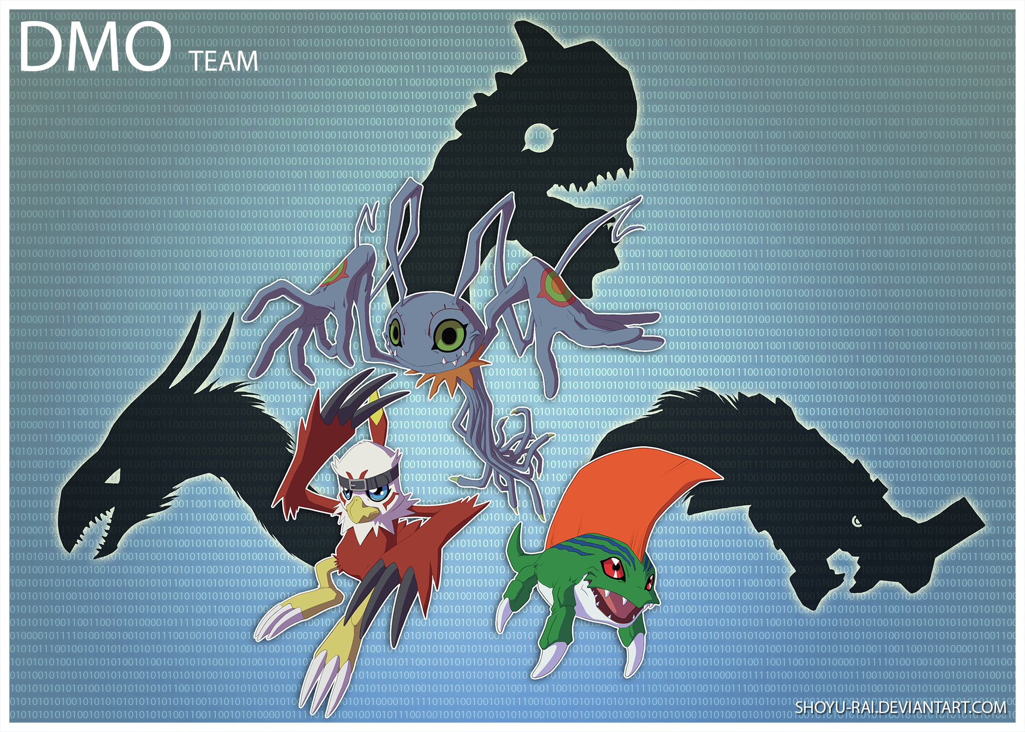 DMO team by Shoyu-Rai on DeviantArt