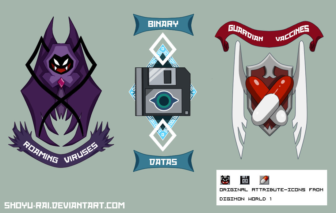 Virtual Explorers - Guild Logos by Shoyu-Rai on DeviantArt