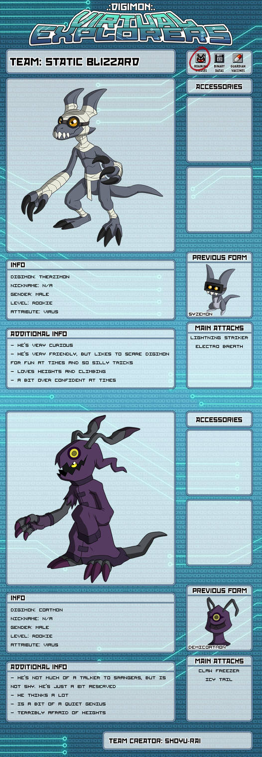 Static Team Deviantart Virtual Explorers - Team Static Blizzard by Shoyu-Rai on DeviantArt