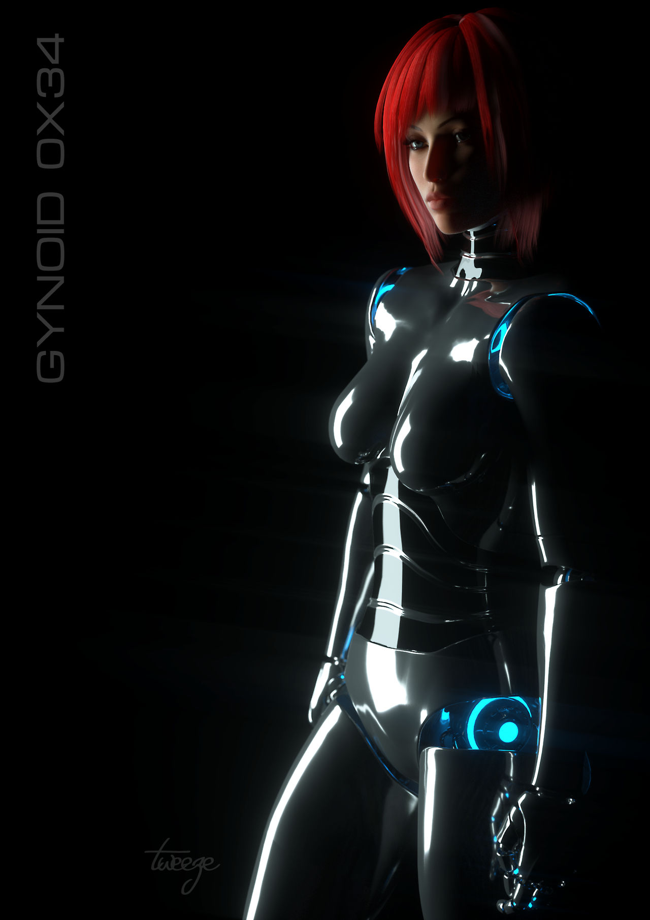 Gynoid 0x34 by TweezeTyne on DeviantArt