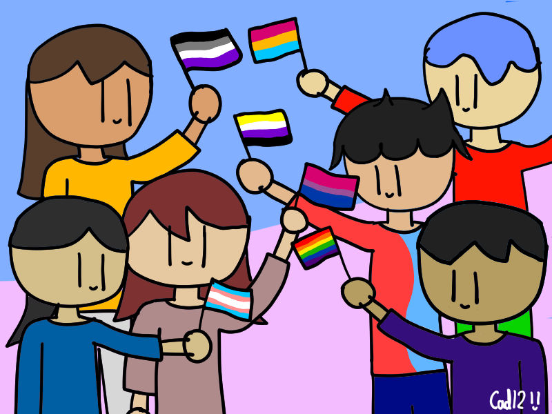 Pride Month Drawing-2023 by cad12ishappy on DeviantArt