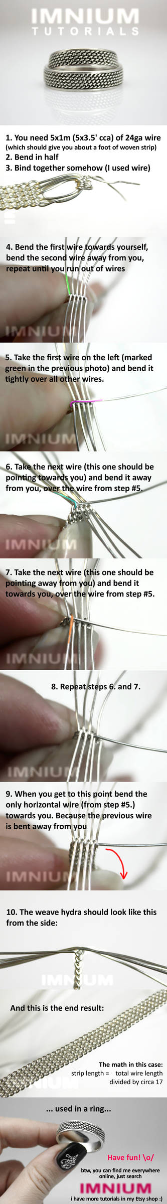 Free wire weave tutorial