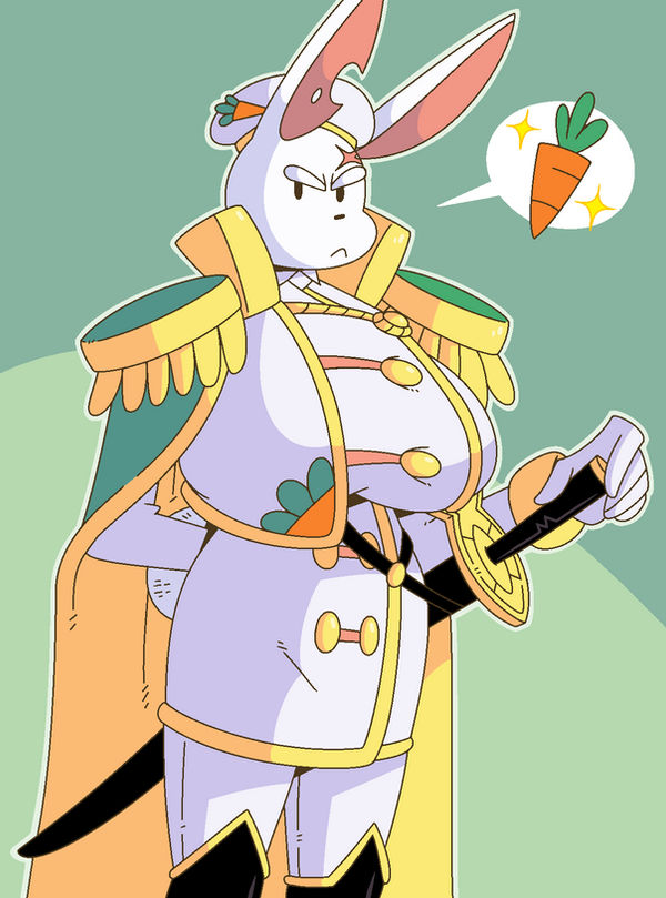 Gift Commander Gift - Commander Rabbit Luna by beesandbats on DeviantArt