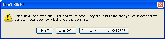 Blink Error by aprilblenk