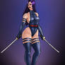 Psylocke curvy body