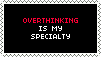 overthinking destroys me