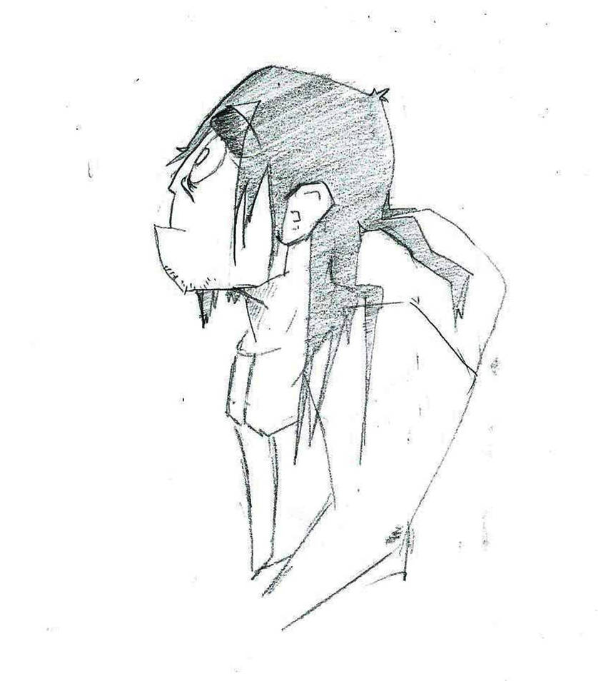 Hunchback sketch 3 by MichouJr on DeviantArt