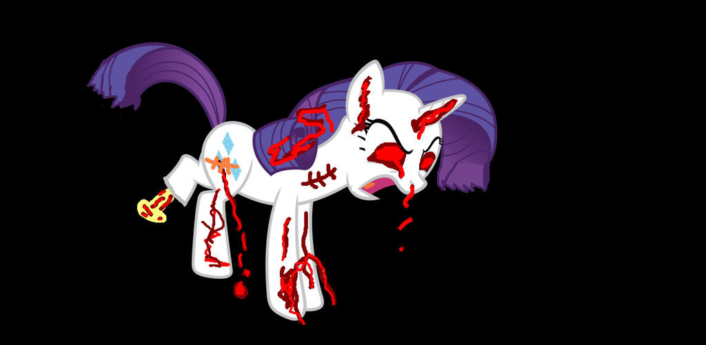 Rarity Zombie by MysteriousEnder22 on DeviantArt