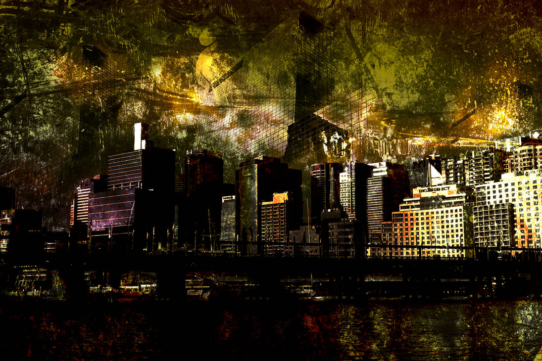 rusty urban city by yuzakinatsume on DeviantArt