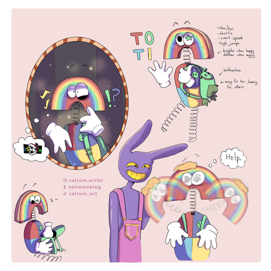 The Amazing Digital Circus Oc By VaLromartist On DeviantArt the-amazing-digital-circus-oc-by-valromartist-on-deviantart