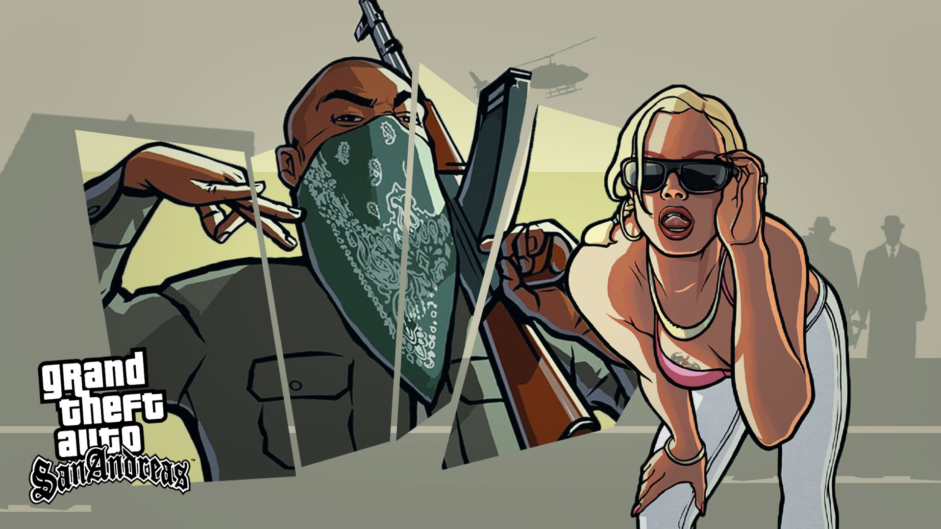 Grand Theft Auto San Andreas Wallpaper by Albanianplayer on DeviantArt