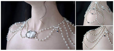 Elegant Draping Bridal Necklace