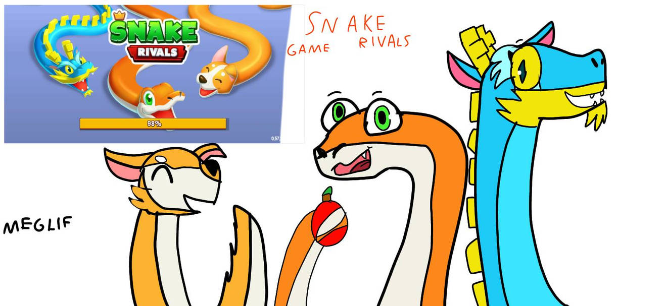 Snake rivals fanart by meglif on DeviantArt