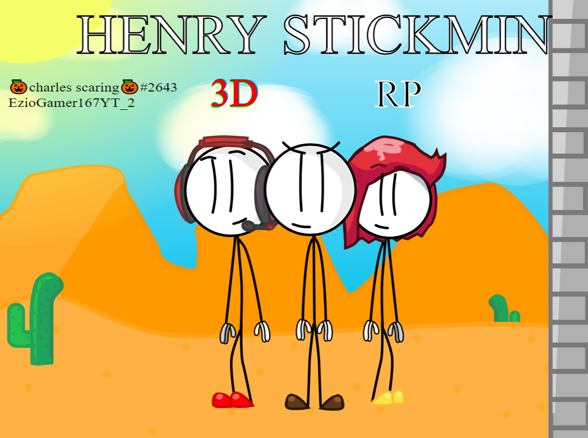 Henry Stickmin watching a blank meme by BloxStacker3000 on DeviantArt