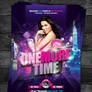 One More Time Flyer Template