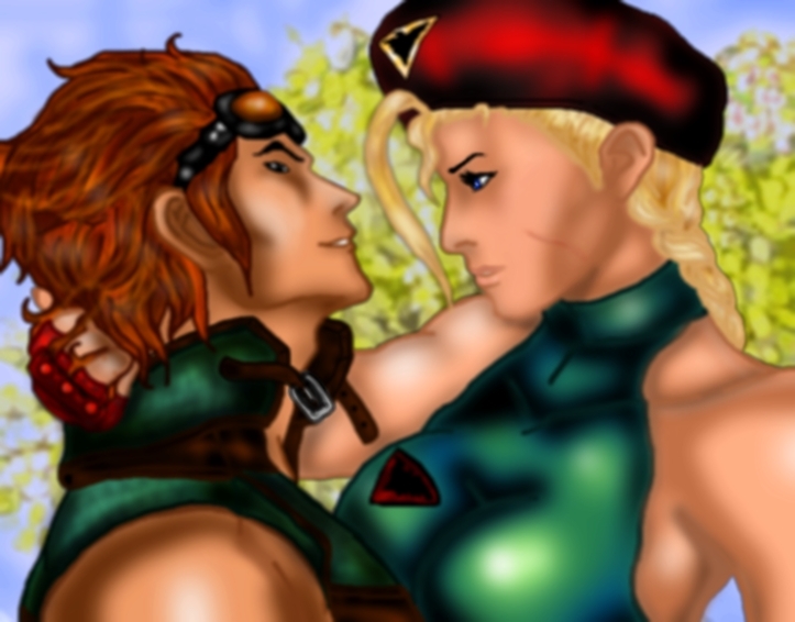 Hwoarang X Cammy for Yang