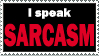 Stamp 029 - Sarcasm