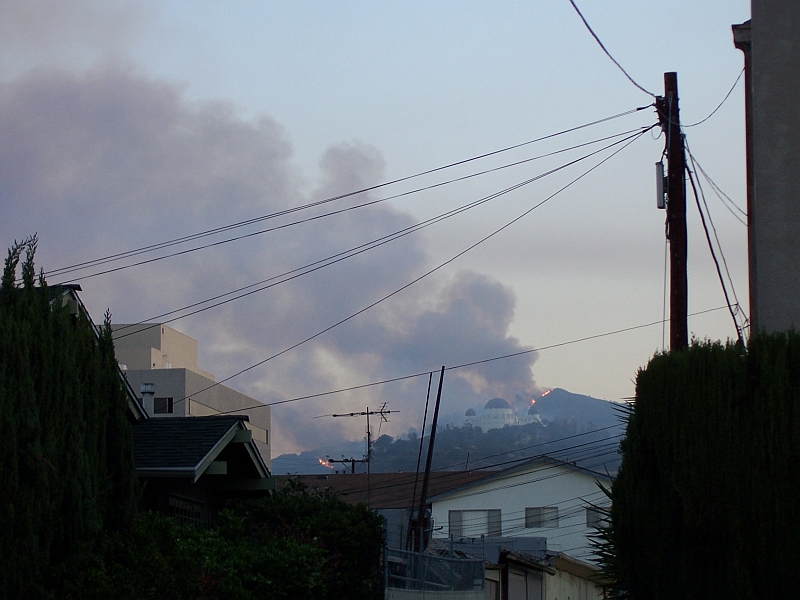 Griffith Park Fire