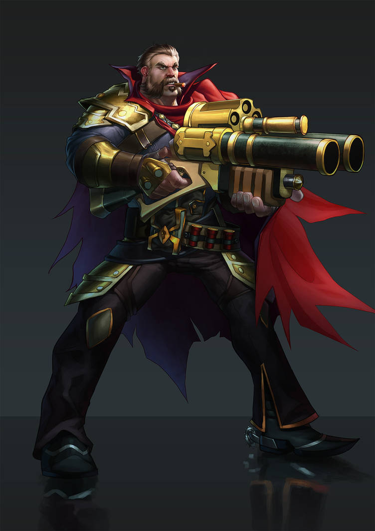 Graves Before Rework League of Legends : Graves by getterstudio on DeviantArt
