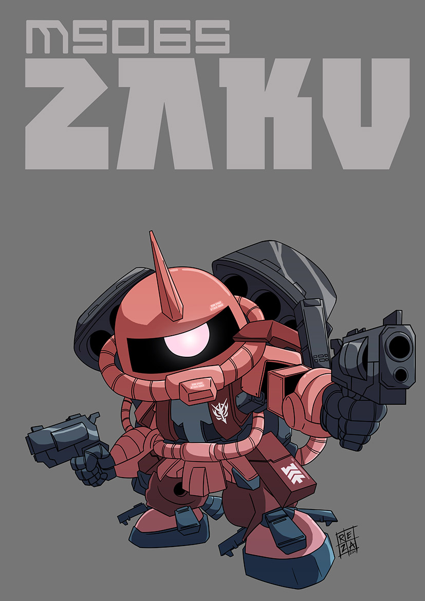 MS06S ZAKU CHIBI