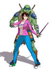 COMMISSION: LEONARDO and VICKY by papillonstudio