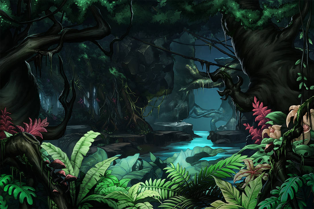 Jungle Background by papillonstudio on DeviantArt