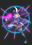 COMMISSION: BLUE MAGIC DANNY by papillonstudio