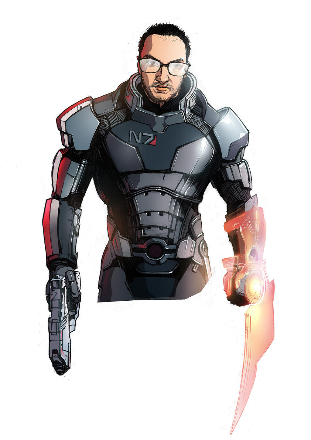 COMMISSION Mass Effect Armor By Getterstudio On DeviantArt