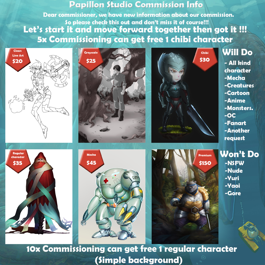 ATTENTION : COMMISSION PROMO