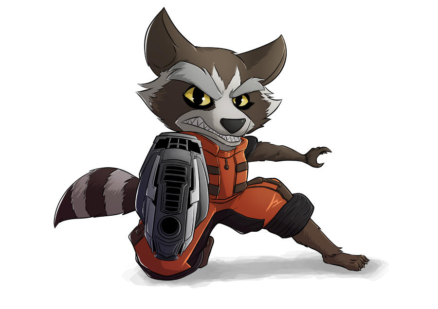 Rocket Racoon_Ready shoot by getterstudio on DeviantArt
