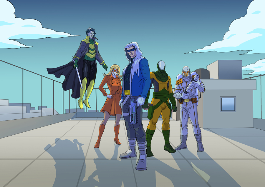 COMMISSION : The Rogues Redesigned by getterstudio on DeviantArt