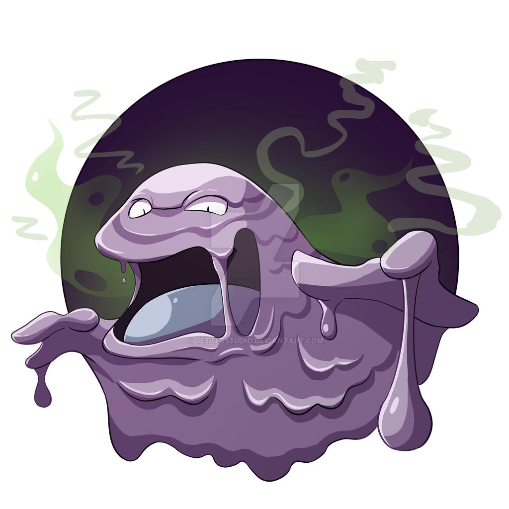 Muk Deviantart Pokemon Muk by getterstudio on DeviantArt