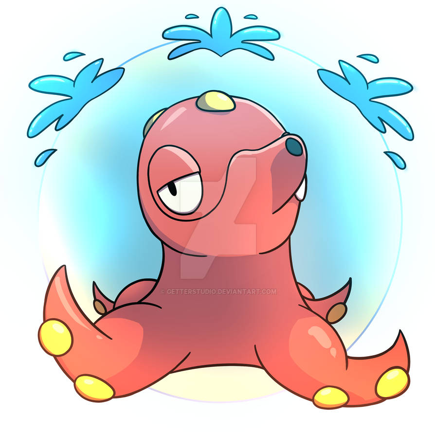 Octilleryu Pokemon Octillery by getterstudio on DeviantArt