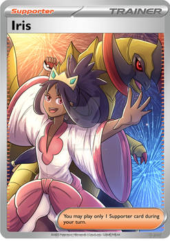 Trainer Card Iris