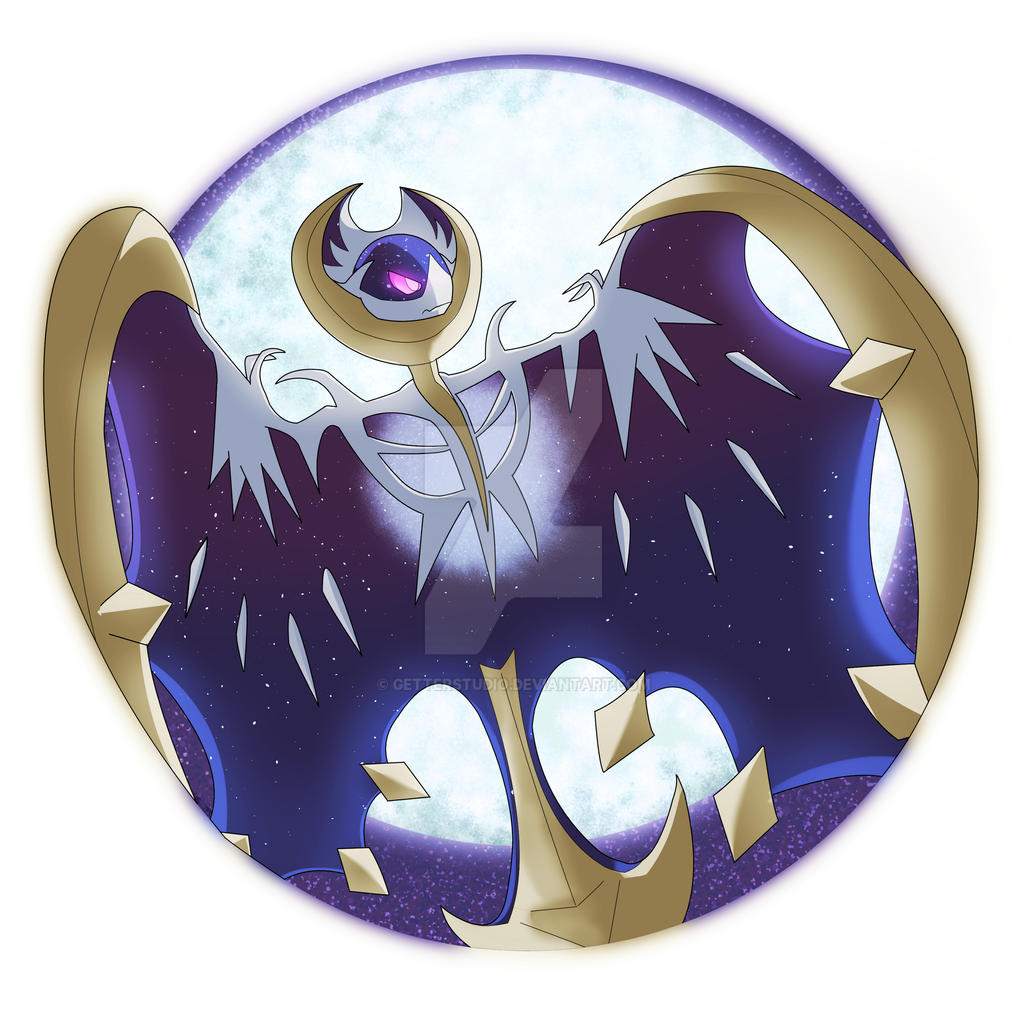 Commission Pokemon Lunala by getterstudio on DeviantArt