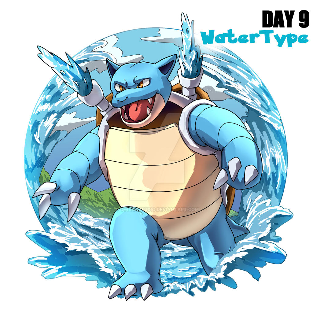 Pokemon Water Type by getterstudio on DeviantArt