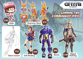 HIGH QUALITY COMMISSION: Character Design