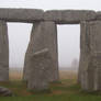 Stonehenge in Mist