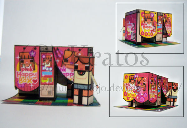 Pink Happy Box by inunokanojo