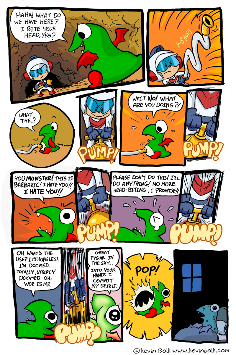 Dig Dug: A Tragedy