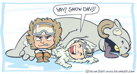 Star Wars Funnies: Snow
